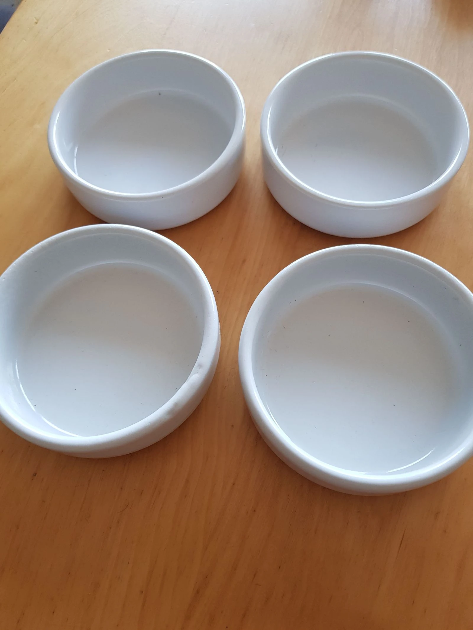 Lot 4 coupelles 